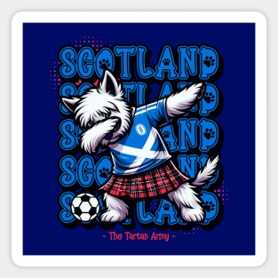 Scottish Football Supporter: The Tartan Army Tee Magnet